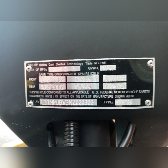 2021 150cc Ice Bear Maddog Scooter - Picture 2 of 3